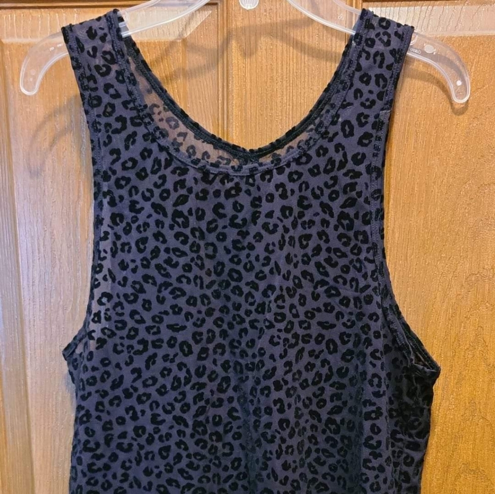 ZYIA Mesh Leopard Tank